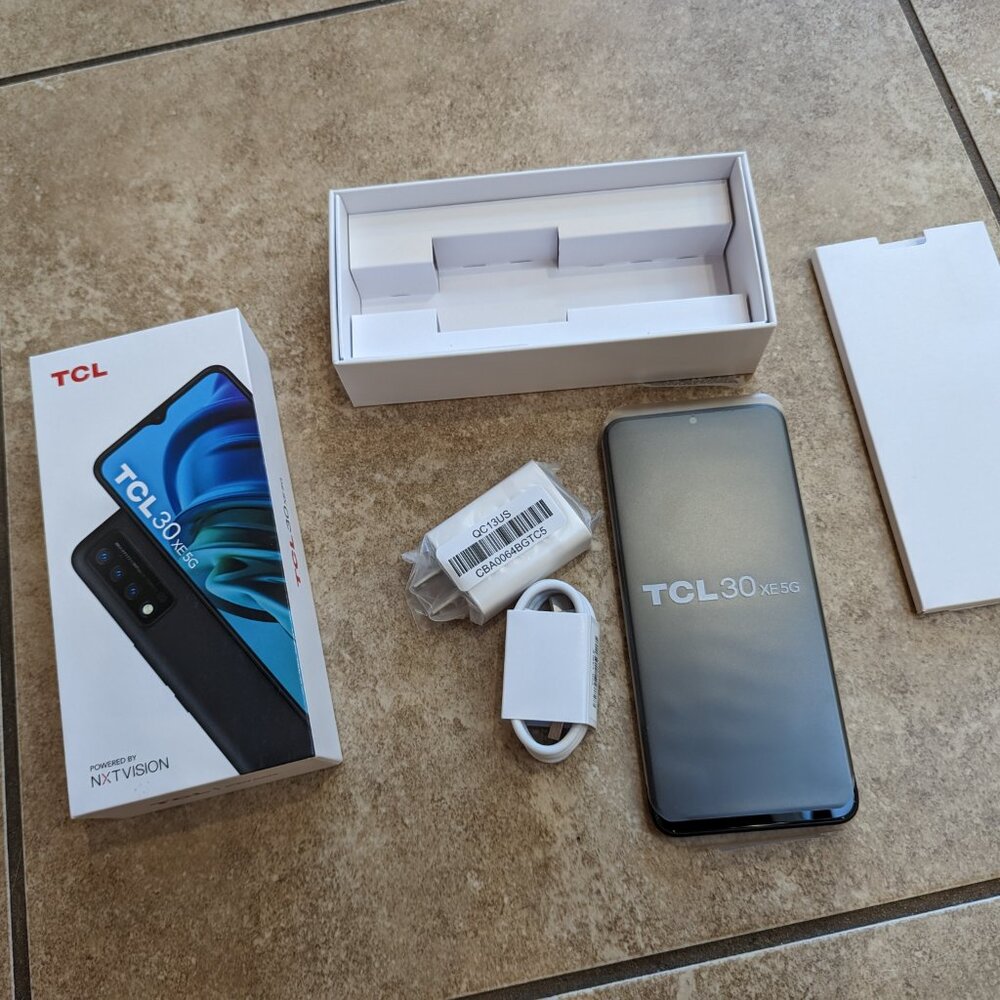 TCL 30 XE 5G T-Mobile Metro Locked 64GB Storage 4GB RAM 13MP 6.52in 1600x720 px